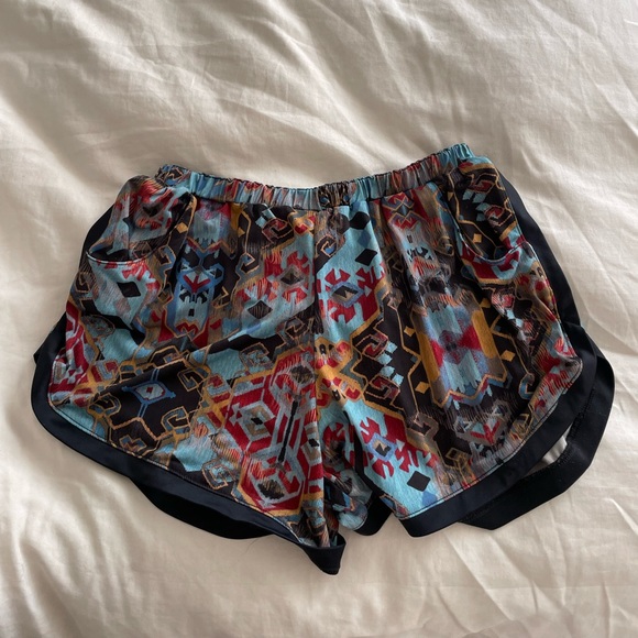 ONZIE multicolored shorts S/M - Picture 1 of 4